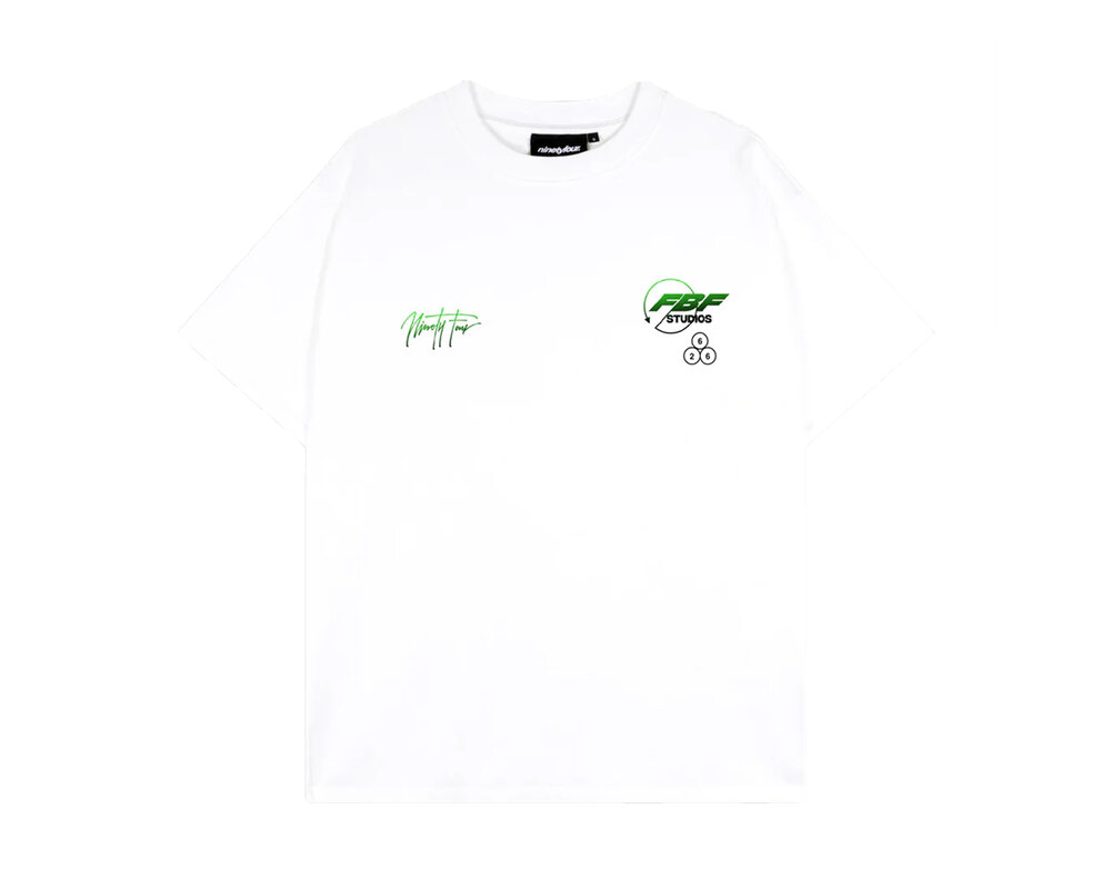 NINETYFOUR FBF Green Bubbles Tee Green White NNTF62