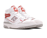 New Balance BB650 White Grey Red BB650RWF