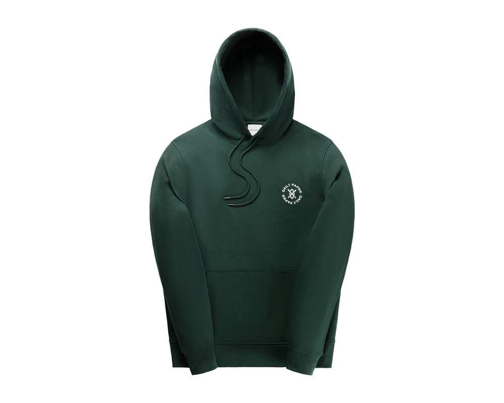 Daily Paper Circle Hoodie Pine Green 2322012