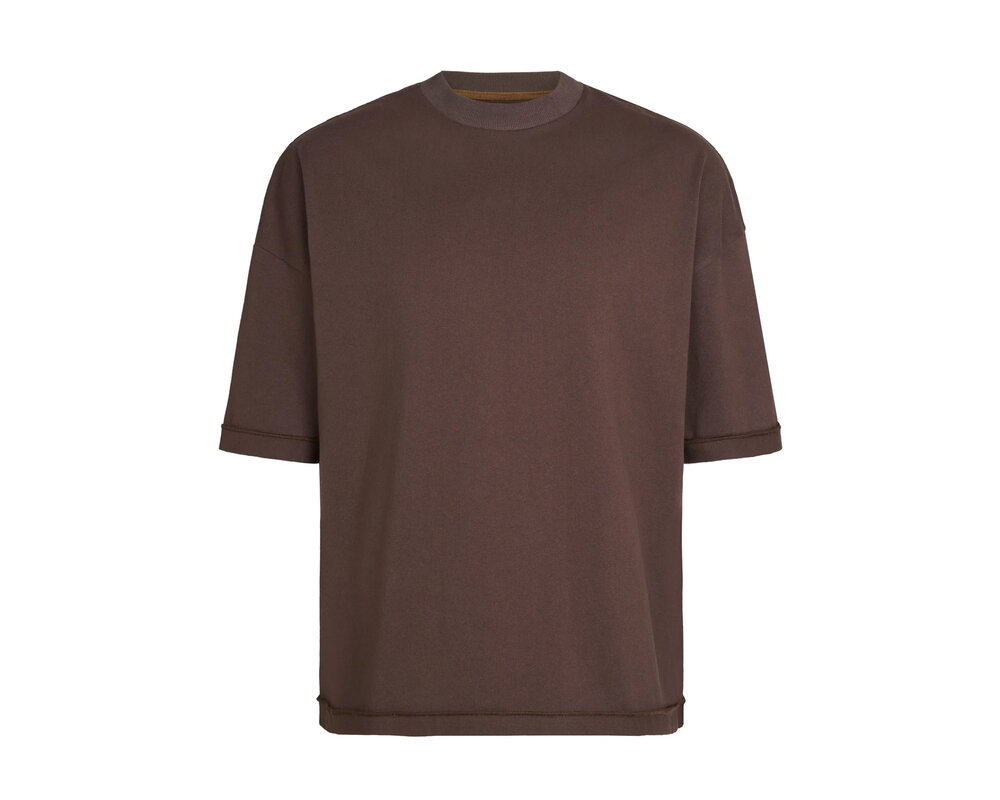 Garments by David GBD Burnt Chocolate Brown Tee GBD001