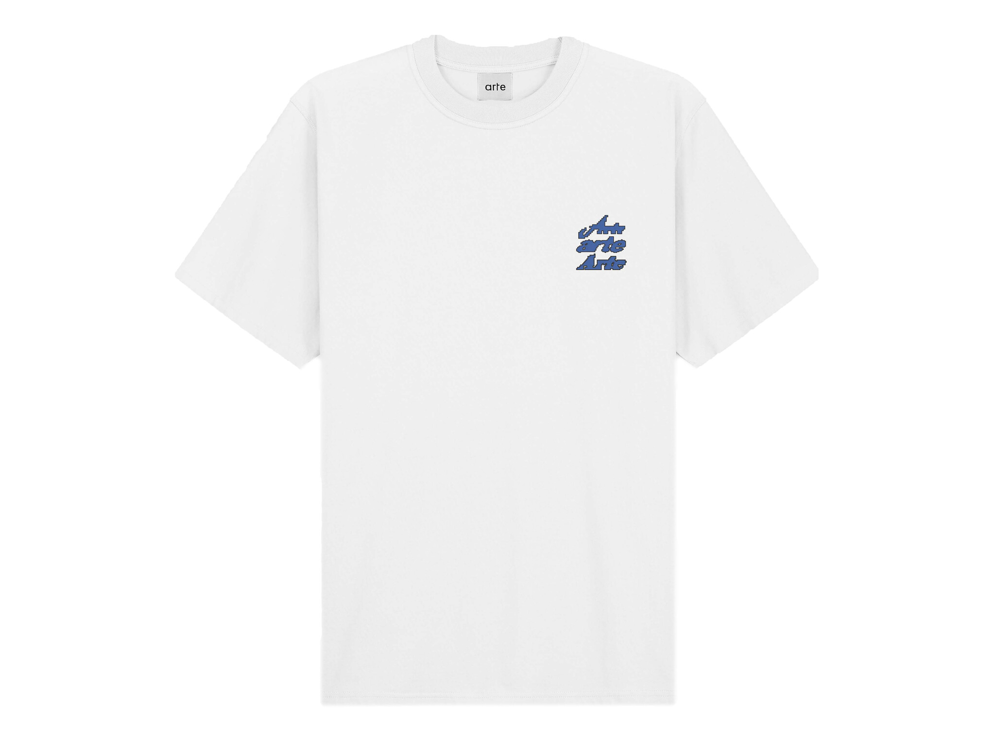 Tommy Back Multi Tee White AW23 056T Arte Antwerp Tommy Back Multi Tee White AW23 056T