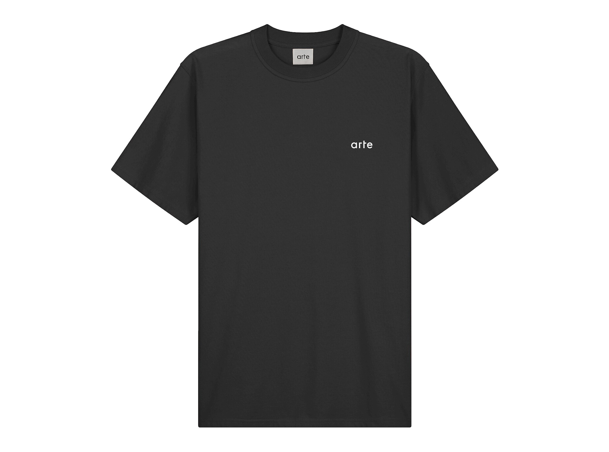 Arte Antwerp Tommy Back A Tee Black AW23 012T | Bruut Online Shop