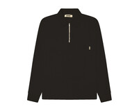 Woodbird WBAlter Waffel Polo Black 2336 408