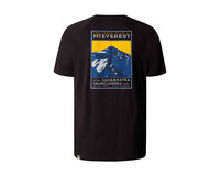 The North Face M SS North Faces Tee Black Summit Gold NF00CEQ8AGG1