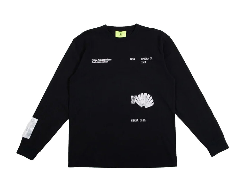 New Amsterdam Surf Association Container Longsleeve Black 2302014003