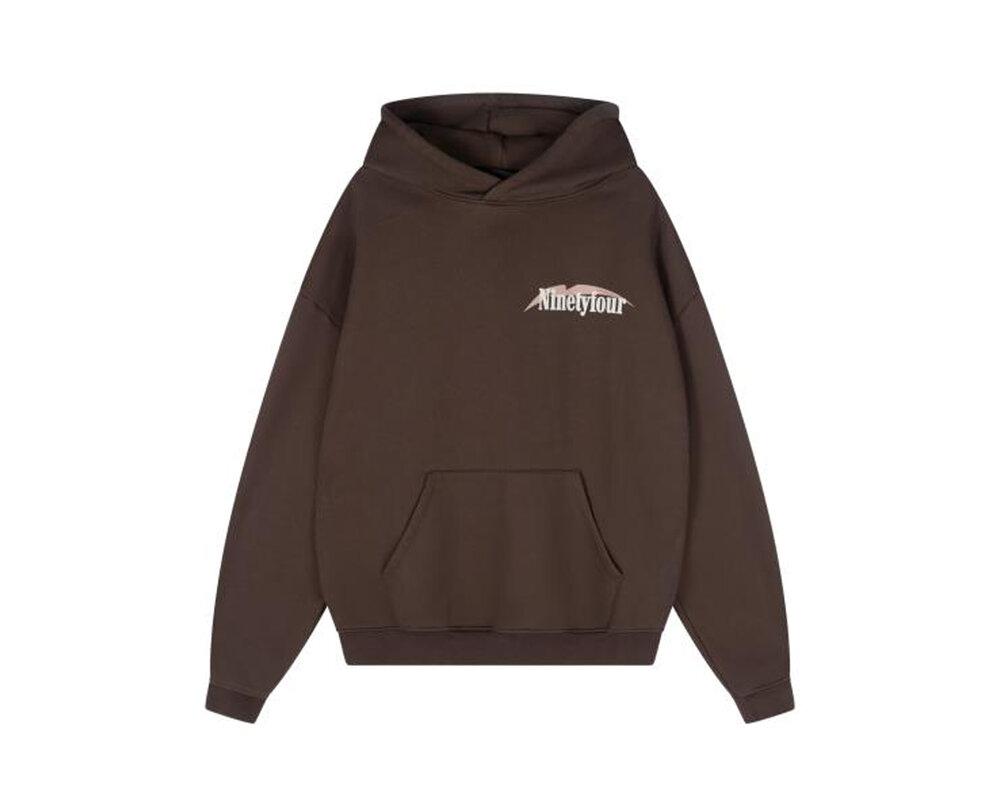 NINETYFOUR NTFR Birdz Hoodie Brown NNTF88