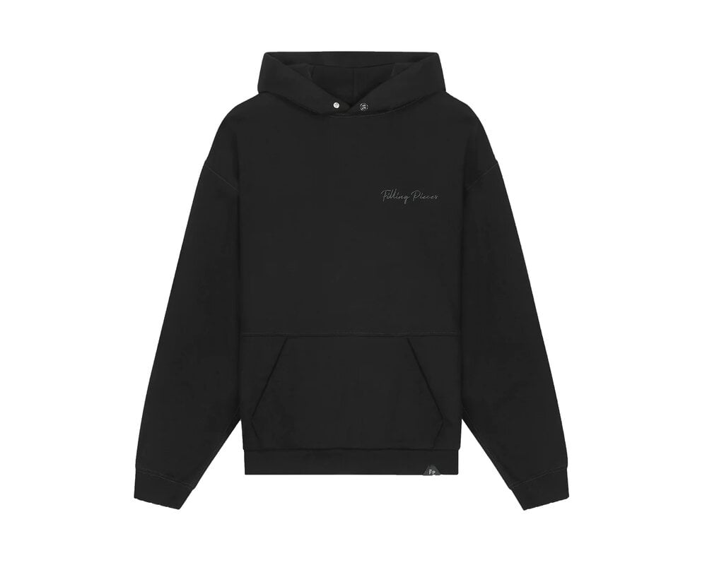 Filling Pieces Clothing Carabiner Hoodie Black 8061705 1861