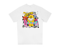 Bruut x Elrow x Ron English T-Shirt White BT2300 035