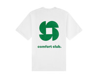 Comfort Club Welding Tee White Green CC31004 100