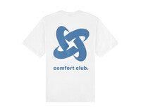 Comfort Club Fusing Tee White Blue CC31003 101