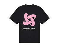 Comfort Club Fusing Tee Black Pink CC31003 003