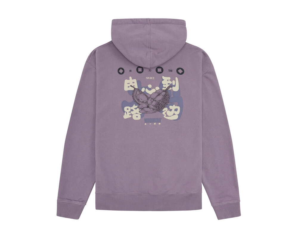 Woodbird WBPope Durian Hoodie Purple 2336 606