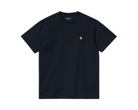 Carhartt WIP SS Chase T-shirt Cotton Dark Navy Gold I026391.00H.XX.03