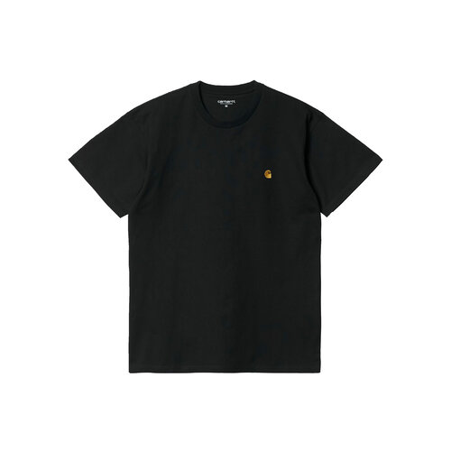 SS Chase T-shirt Cotton Black Gold I026391.00F.XX.03