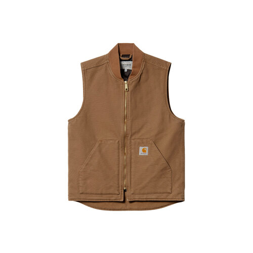 Classic Vest Cotton Hamilton Brown Stone Wash I015251.HZ.60.03