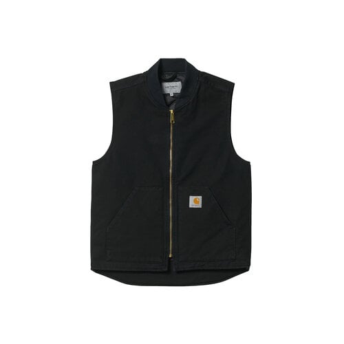 Classic Vest Cotton Black Rigid I015251.89.01.03