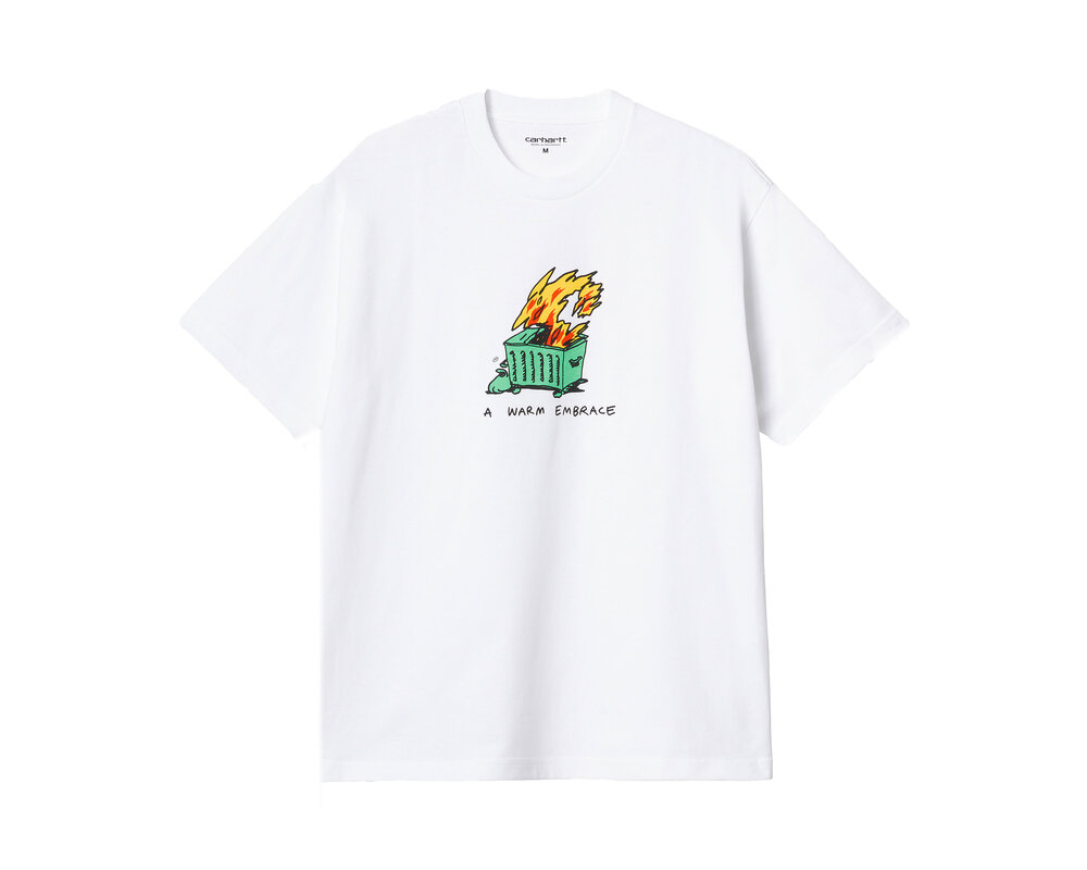 Carhartt WIP SS Warm Embrace T-shirt White I32390.02.XX.03