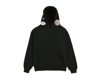 Pleasures Worms Hoodie Black P23F022