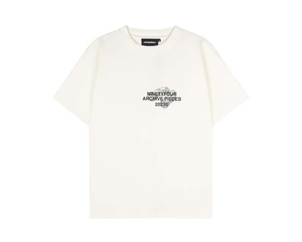 NINETYFOUR Archive Pieces T-Shirt Off White NNTF67