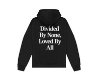 Comfort Club Quote Hoodie Black White CC33001 200