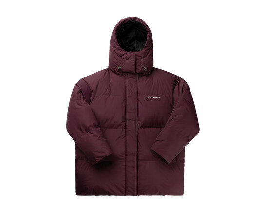 Nicole Puffer Jacket Bordeaux Wine 2323002 Daily Paper Nicole Puffer Jacket Bordeaux Wine 2323002