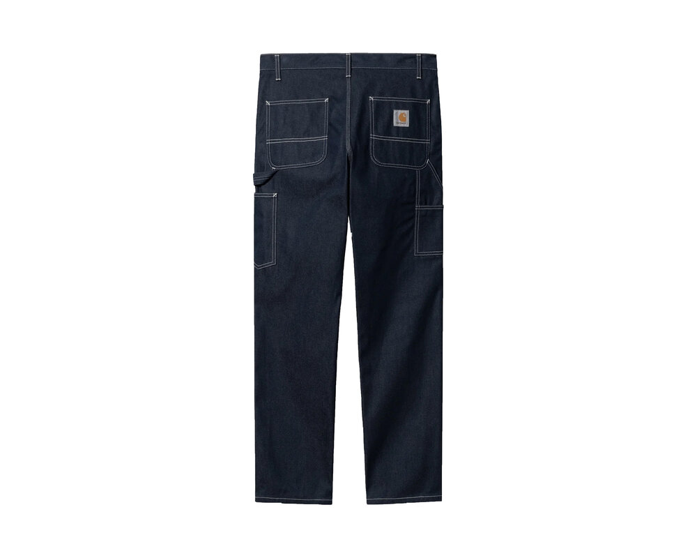 Carhartt WIP Single Knee Pants Rigid Blue  I0320.24.01.01