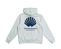 New Amsterdam Surf Association Logo Hoodie Ash Night 2304001001