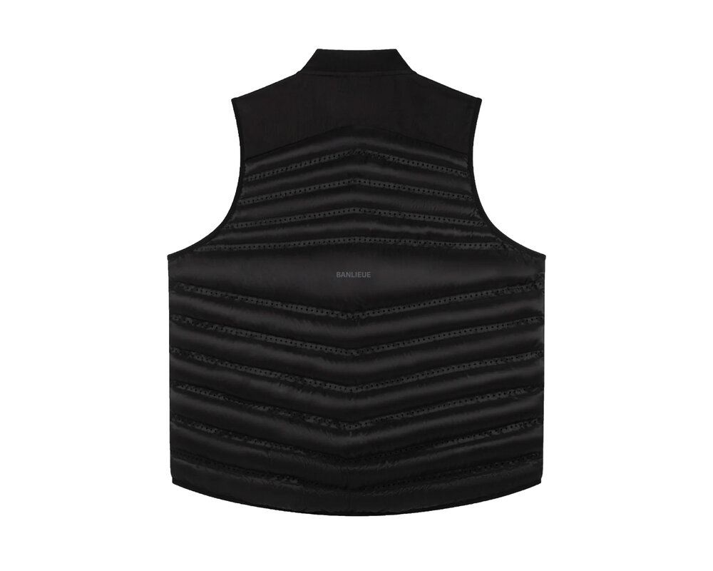 Clan de Banlieue B+ Bodywarmer Black BPLUS-SS23-OUT01-200