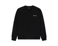Clan de Banlieue B+ Script Sweater Black BPLUS-FW23-CR01-200