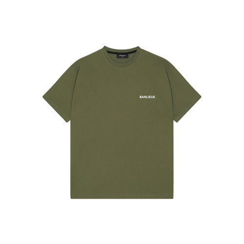 B+ Script T-Shirt Nardo Green BPLUS-FW23-TS03-330