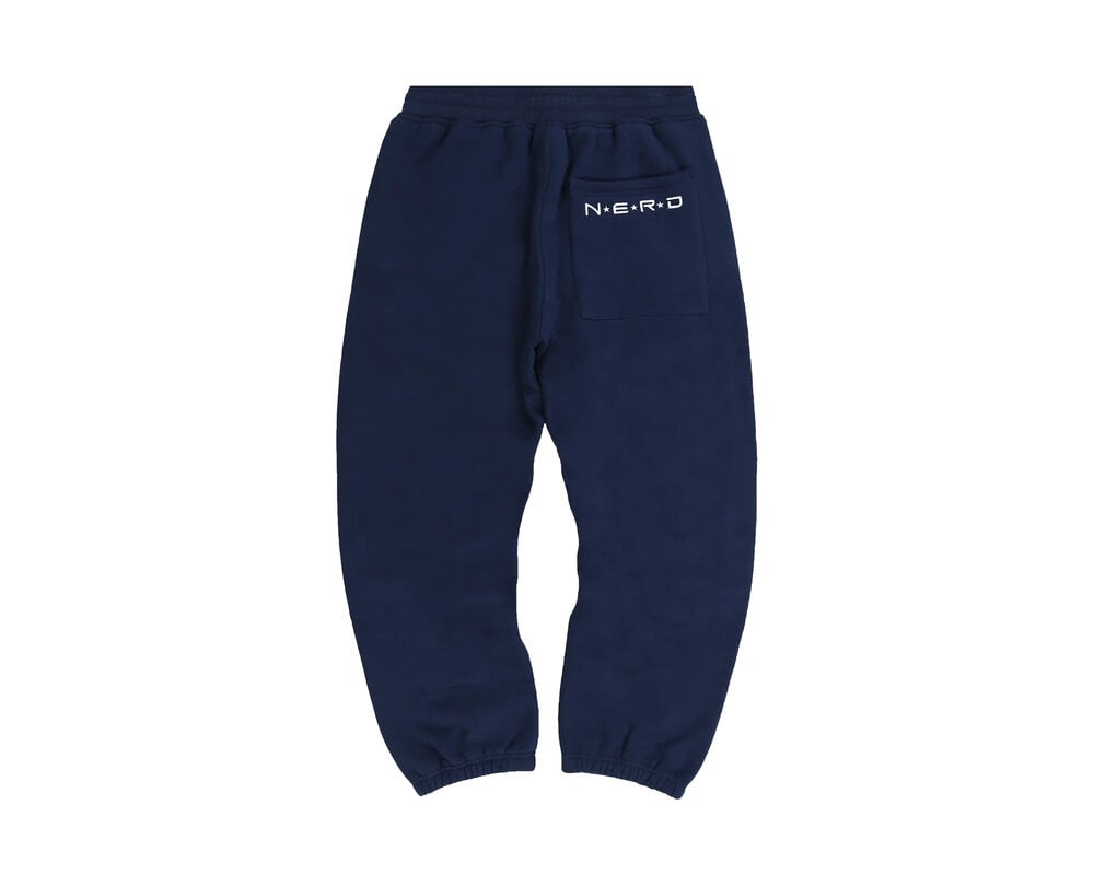 Pleasures Nerd Sweatpants Navy P23N003