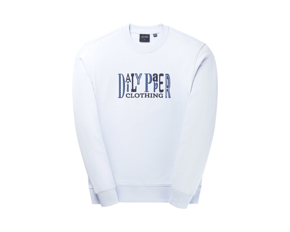 Daily Paper United Type Sweater Halogen Blue 2411103