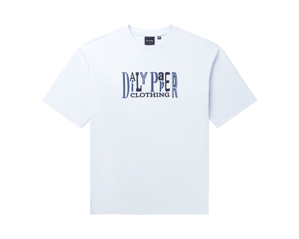 Daily Paper United Type Boxy SS T-Shirt Halogen Blue 2411104
