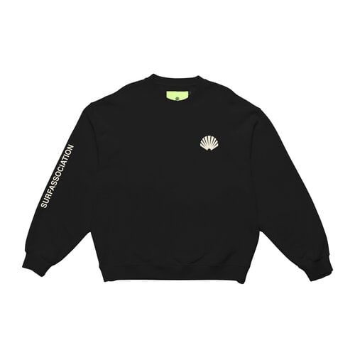 Logo Crewneck Black White 2401049001