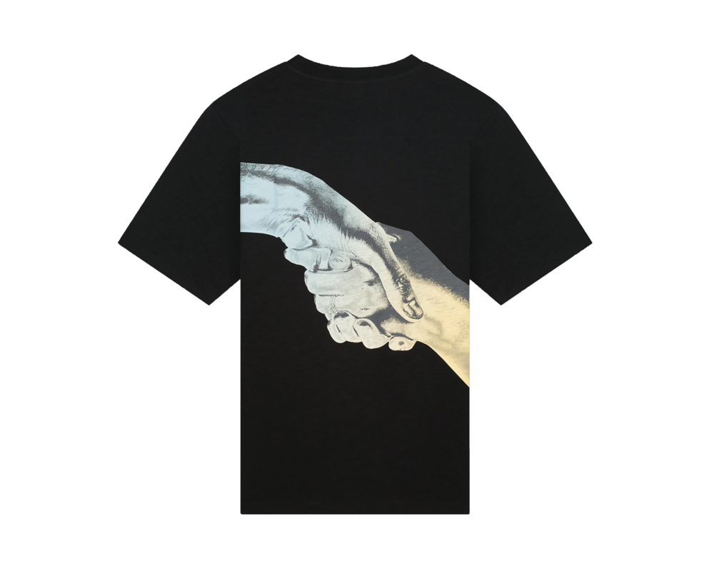 Filling Pieces Clothing T-Shirt Gradient Handshake Black 7443405 1861
