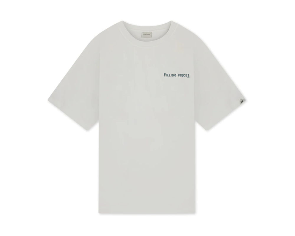 Filling Pieces Clothing T-Shirt Alphabet White 7440500 1901