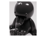 Iconic Design Objects Simpleking Gloss Black