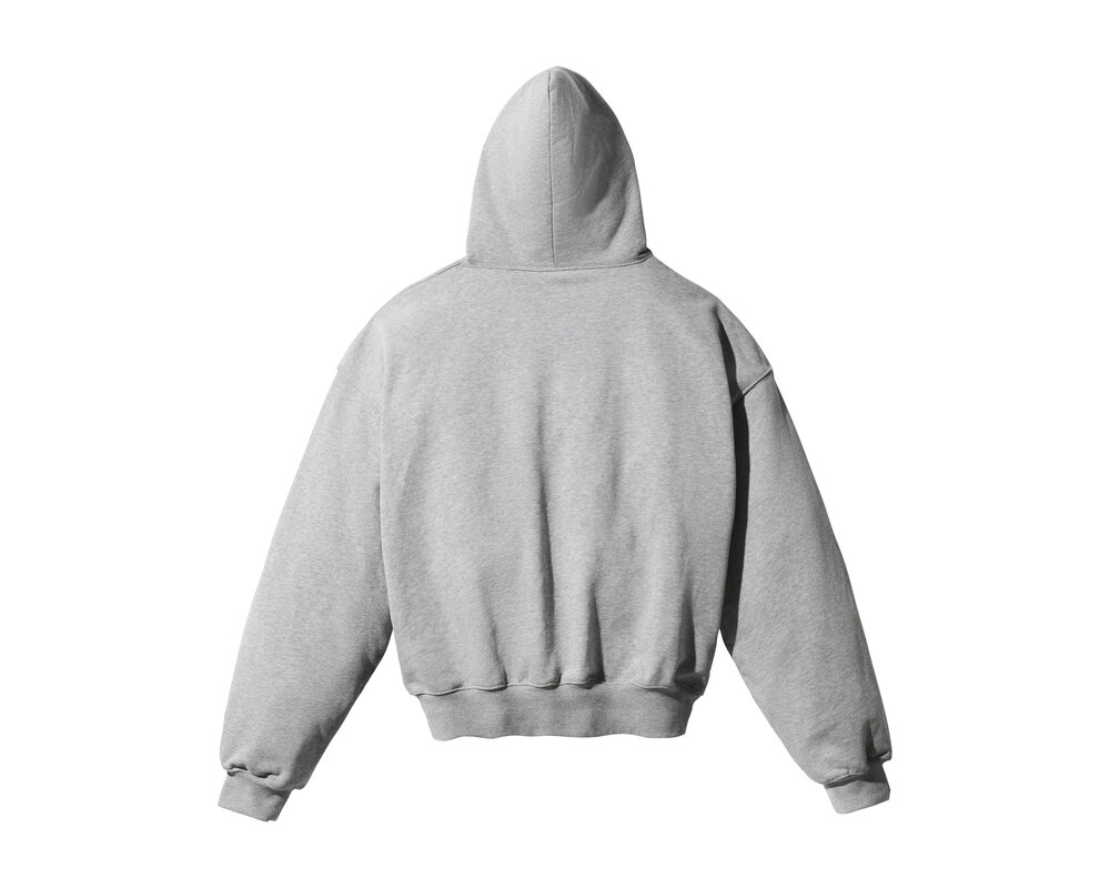Garments by David The Perfect Hoodie Heather Grey