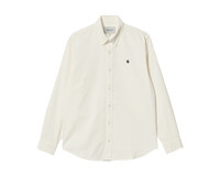 Carhartt WIP Madison Fine Cord Long Shirt Sleeve Wax Black I030580.0D3.XX.03