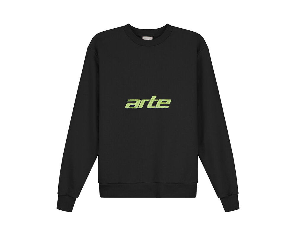 Arte Antwerp Carlos Arte Crewneck Black SS24 038C