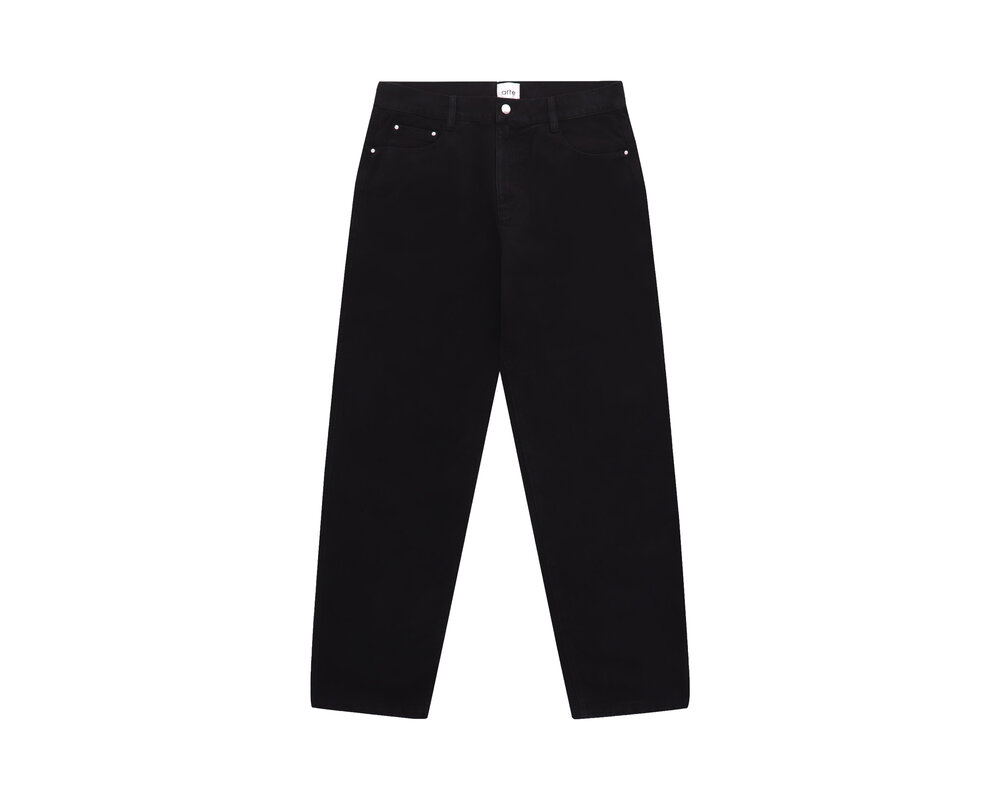 Arte Antwerp Poage Back Heart Pants Black SS24 007P