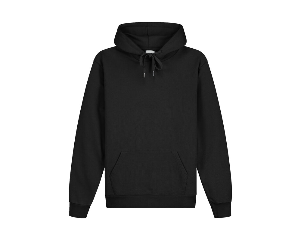 Arte Antwerp Hank Back Rings Hoodie Black SS24 049H