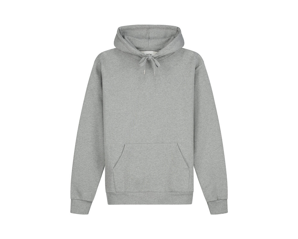 Arte Antwerp Hank Back Rings Hoodie Grey SS24 049H