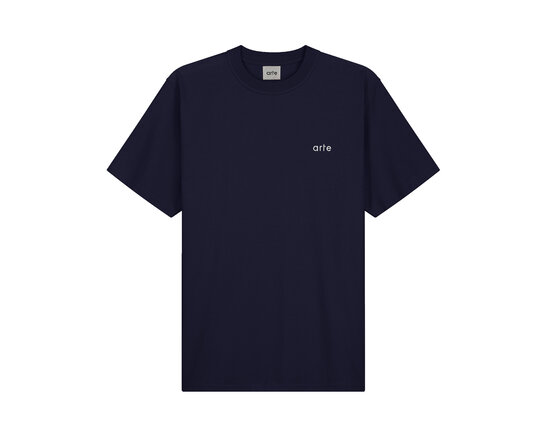 Teo Back Team T-Shirt Navy SS24 026T Arte Antwerp Teo Back Team T-Shirt Navy SS24 026T