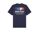 Teo Back Team T-Shirt Navy SS24 026T Arte Antwerp Teo Back Team T-Shirt Navy SS24 026T