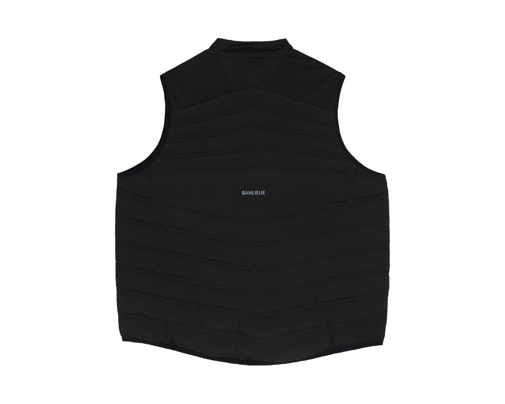 Clan de Banlieue B+ Bodywarmer Black BPLUS-FW23-OUT07-200