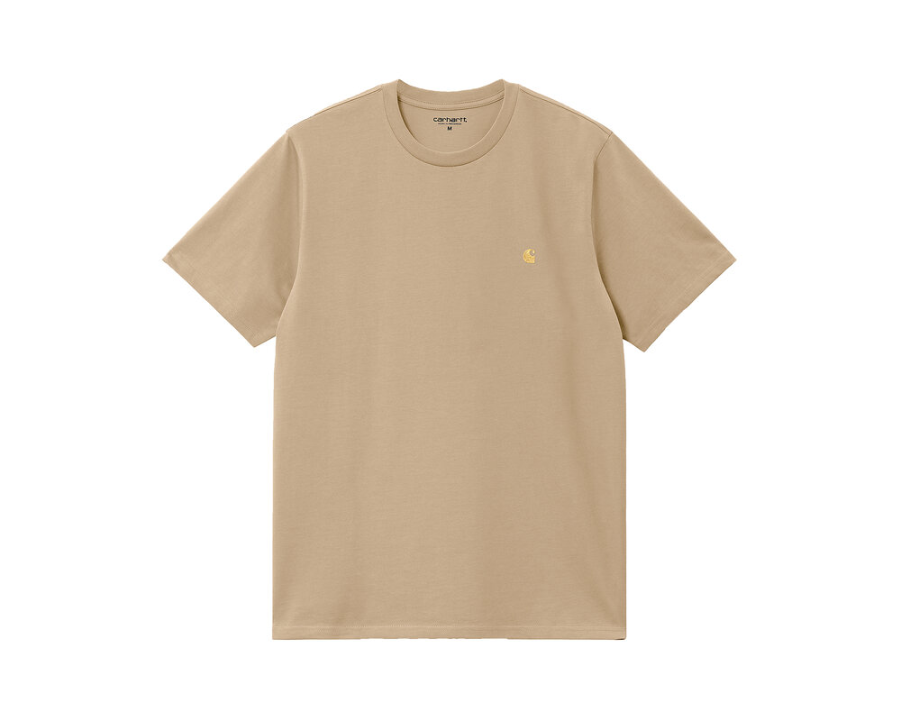 Carhartt WIP S/S Chase T-Shirt T-Shirt Sable Gold 1026391.221.XX.03