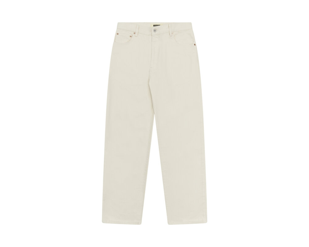 Woodbird WBLeroy Twill Pants Off White 2416 115