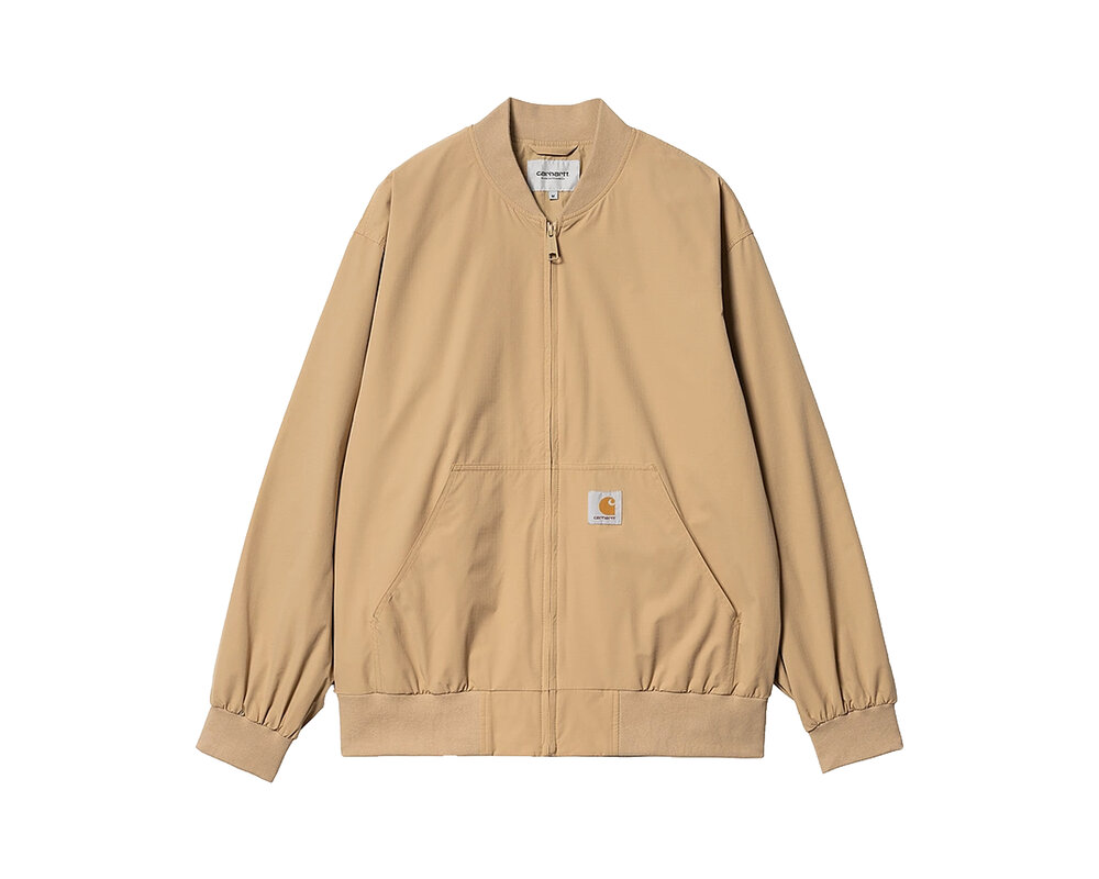 Carhartt WIP Active Bomber Polyester Mechanical Stretch Ripstop Dusty Brown I032150.07E.XX