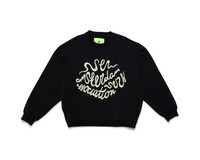 New Amsterdam Surf Association Tulip Leaves Sweat Black 2401108001